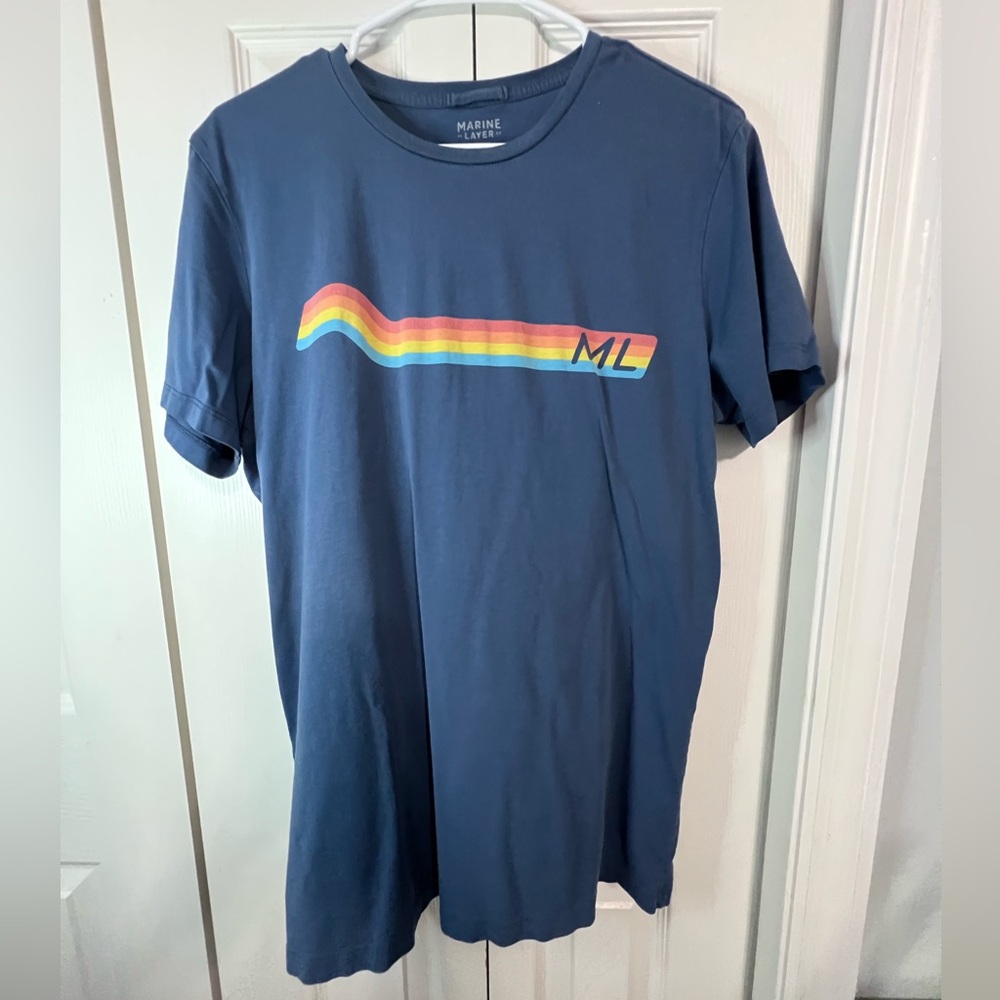 Marine Layer ReSpun Super Soft Men’s T-shirt -  Size Marge